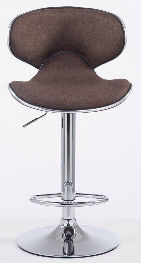 2er Set Barhocker Las Vegas V2 Stoff chrom – Ansicht 9