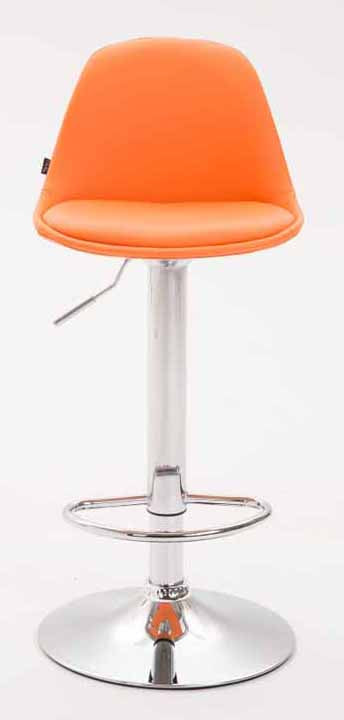 2er Set Barhocker Kiel Vollgepolstert Kunstleder chrom – Ansicht 2