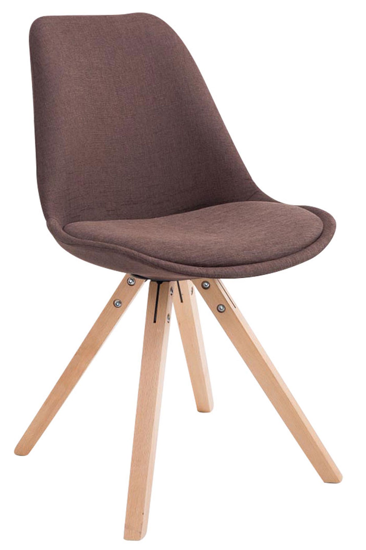 Besucherstuhl Toulouse Stoff Natura Square – Ansicht 5