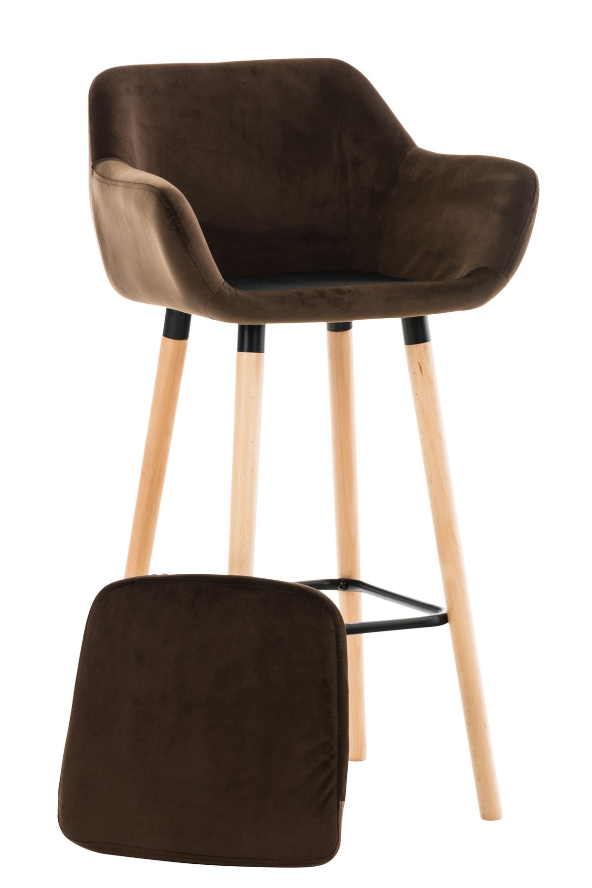 Barhocker Grant Samt – Ansicht 2