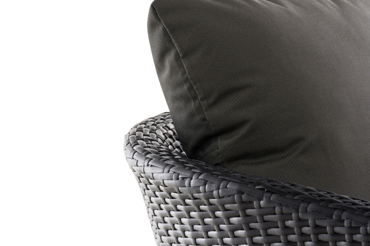 Sessel Ameland Flach anthrazit 45 cm (Dunkelgrau) – Ansicht 4