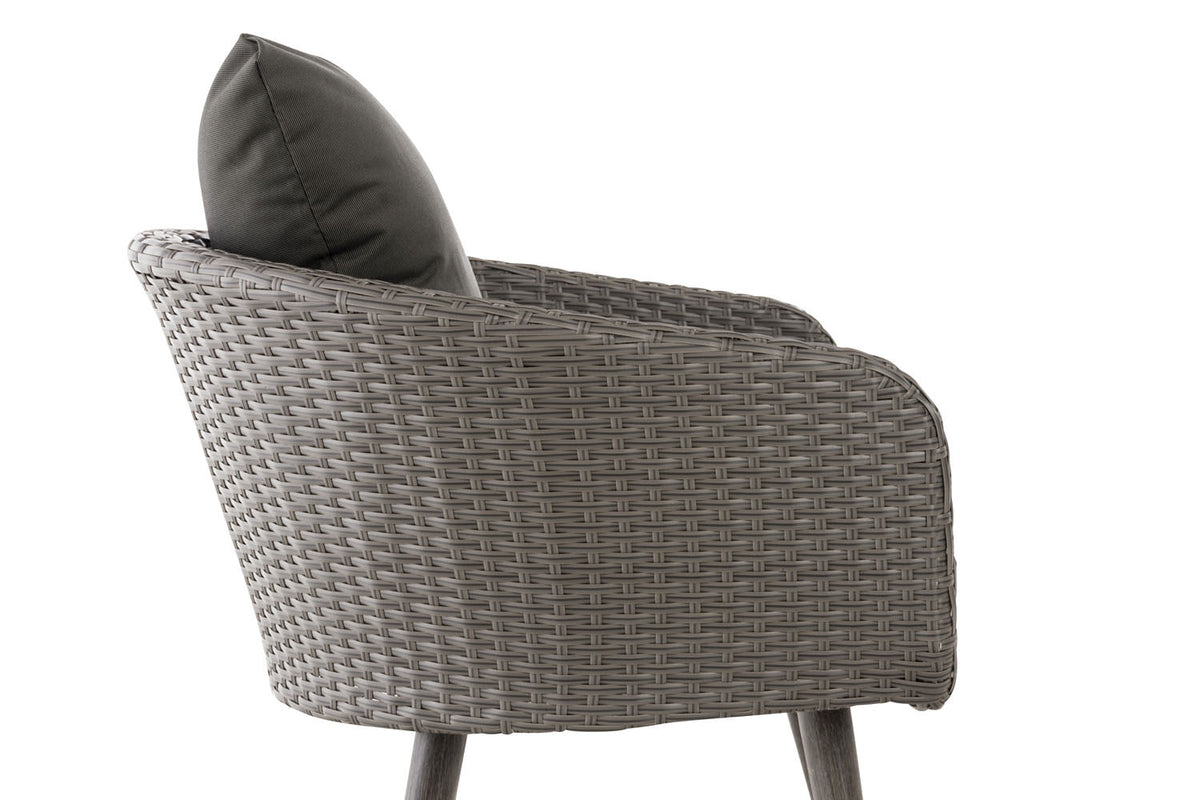 Sessel Ameland Flach anthrazit 45 cm (Dunkelgrau) – Ansicht 9
