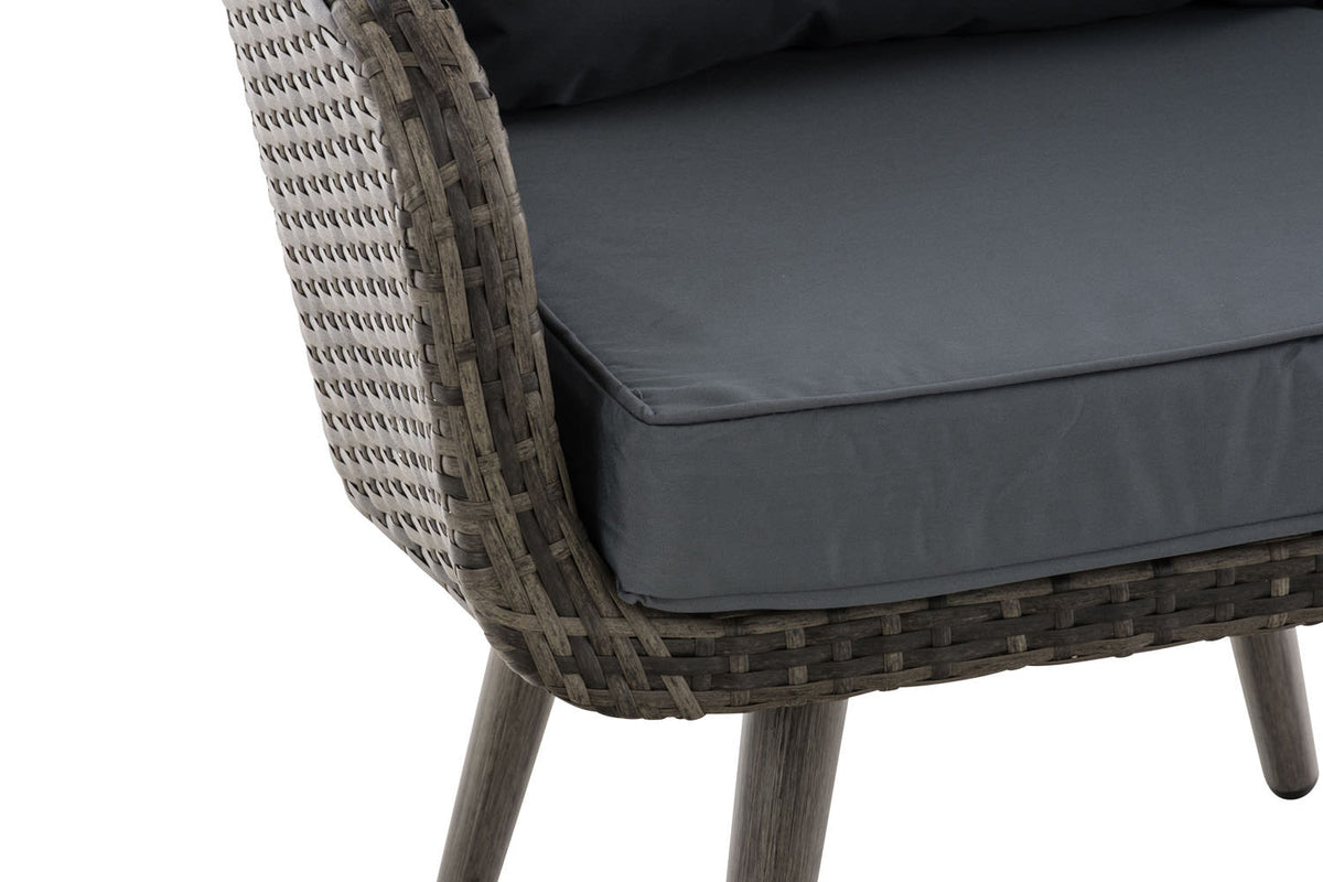 Sessel Ameland Flach eisengrau 45 cm (Dunkelgrau) – Ansicht 17