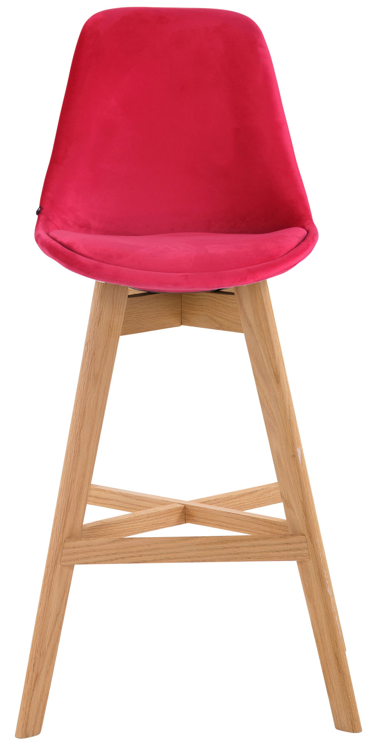 2er Set Barhocker Cannes Samt natura – Ansicht 20