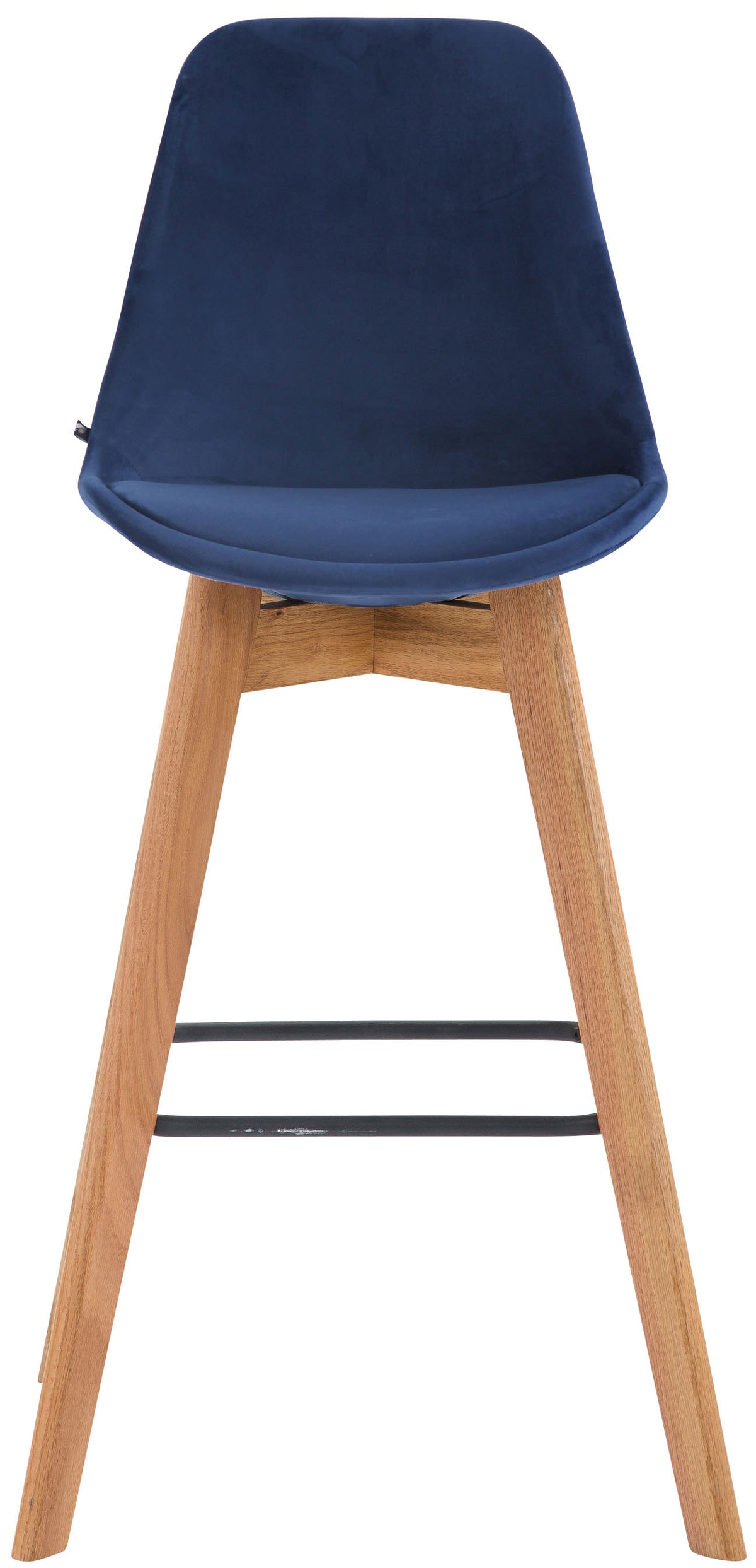 2er Set Barhocker Metz Samt natura – Ansicht 2