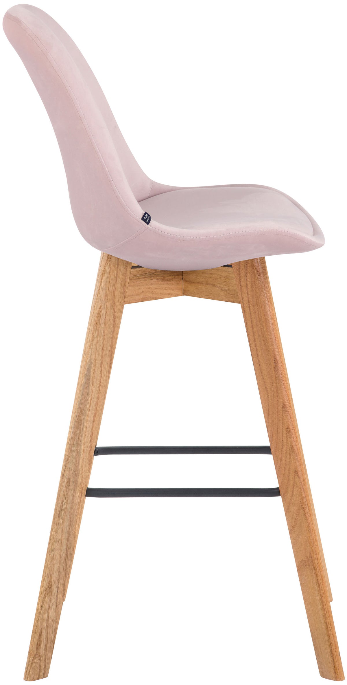 2er Set Barhocker Metz Samt natura – Ansicht 18