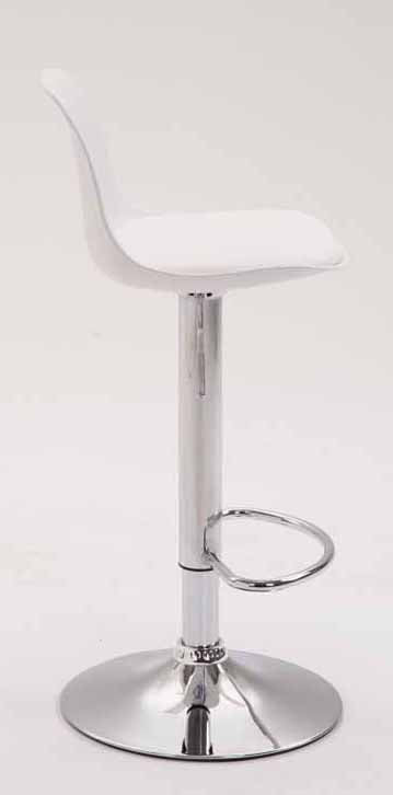 2er Set Barhocker Kiel Kunststoff chrom – Ansicht 11