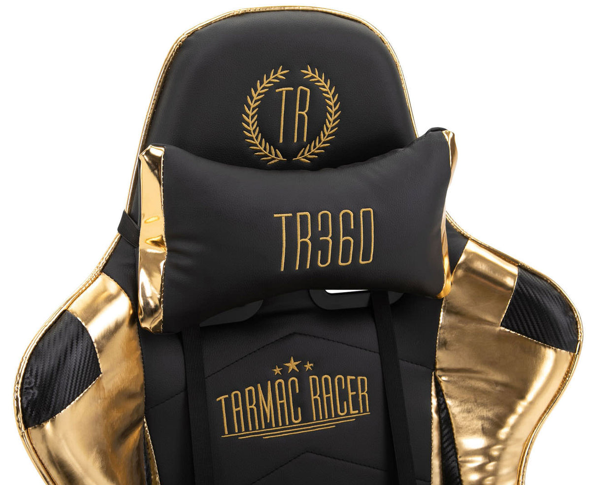Racing Bürostuhl Turbo mit Fußablage glanz – Ansicht 6