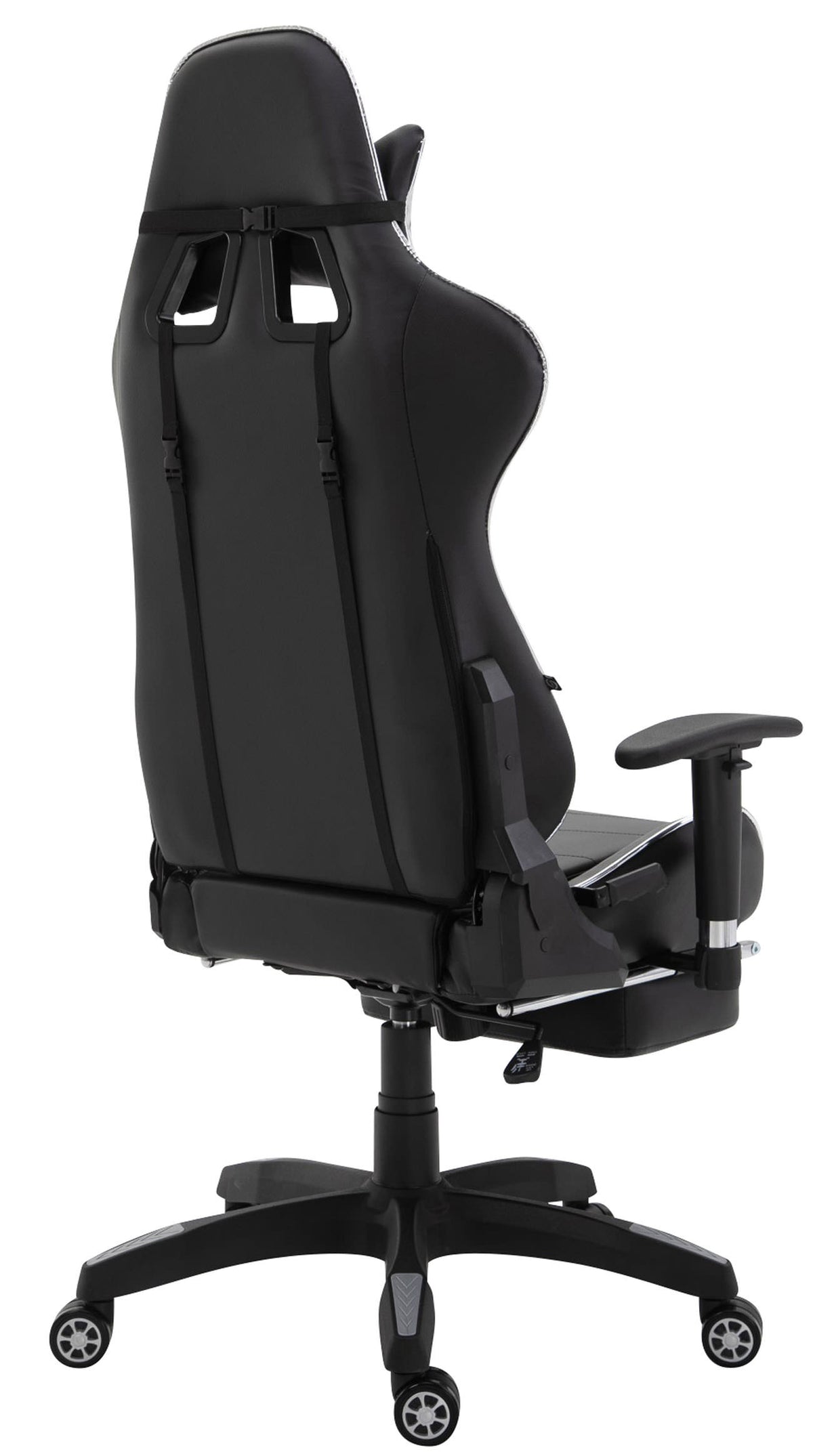 Racing Bürostuhl Turbo mit Fußablage glanz – Ansicht 11