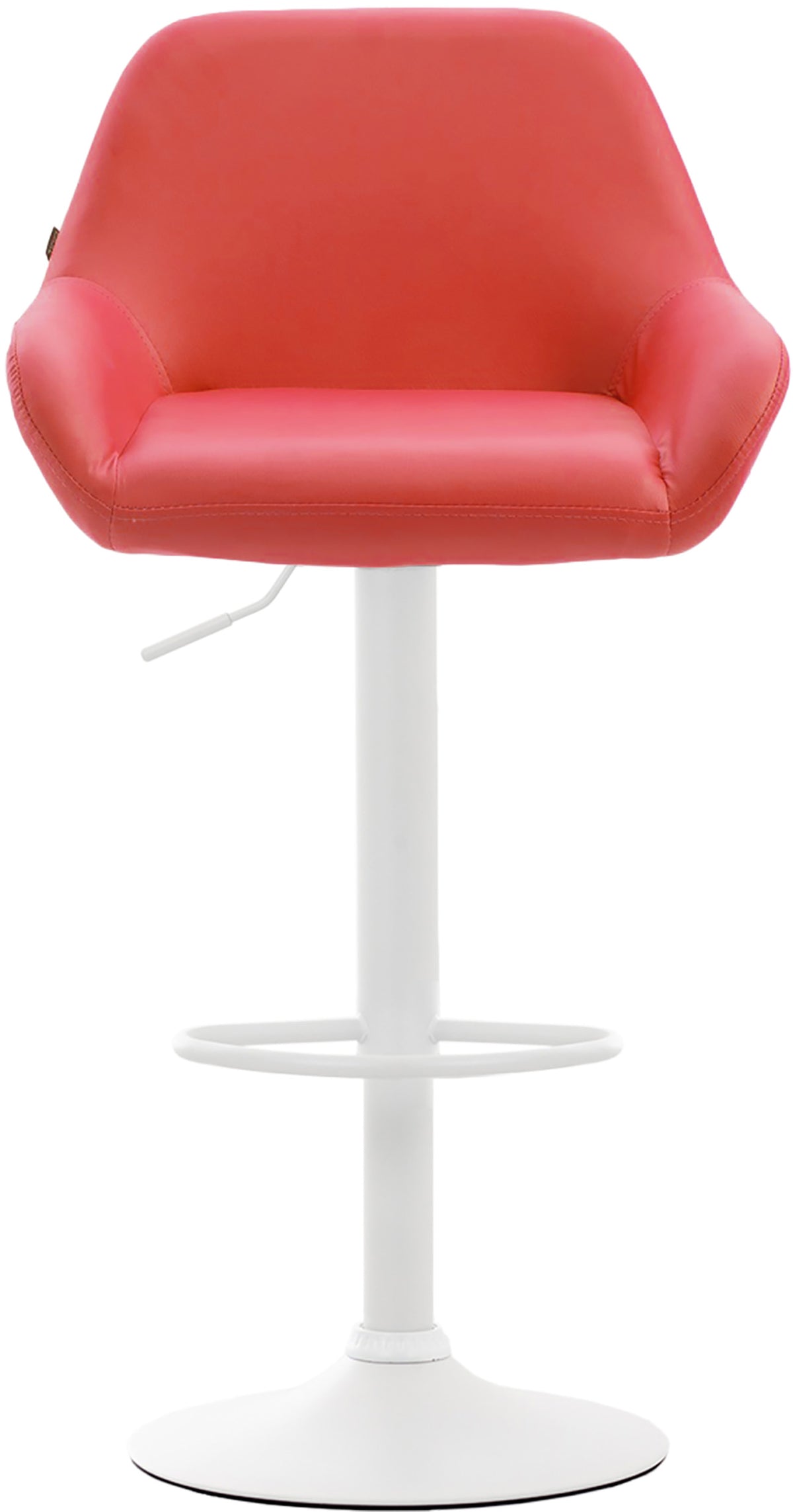 Barhocker Braga Kunstleder weiß – Ansicht 8