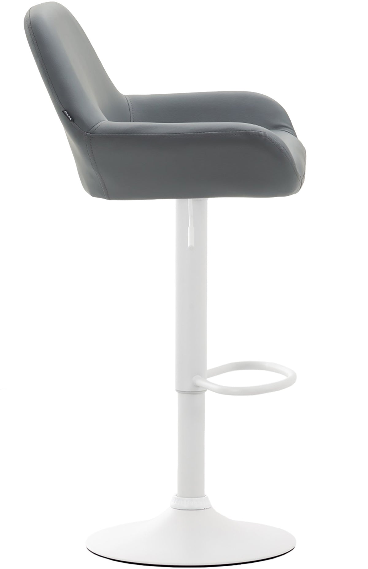 Barhocker Braga Kunstleder weiß – Ansicht 18