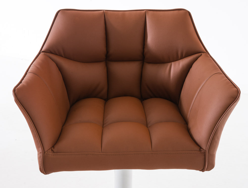 2er Set Barhocker Damaso Kunstleder weiß – Ansicht 15