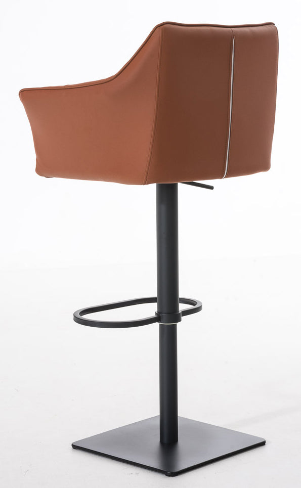 2er Set Barhocker Damaso Kunstleder schwarz – Ansicht 5
