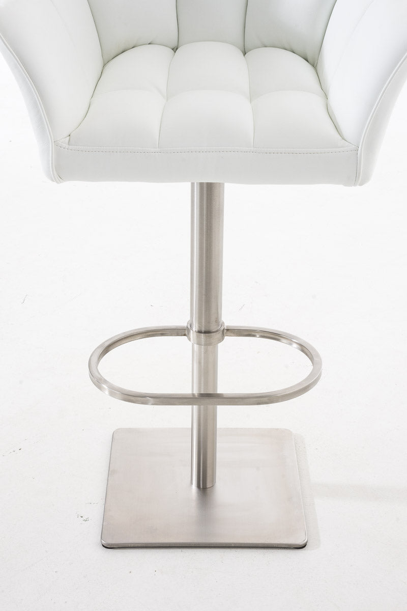 2er Set Barhocker Damaso Kunstleder edelstahl – Ansicht 7
