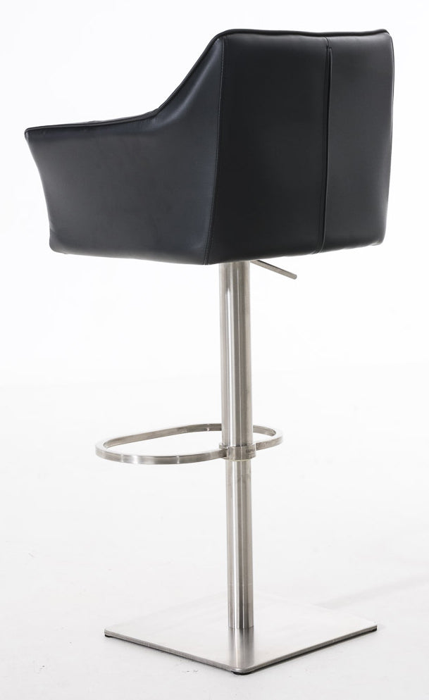 2er Set Barhocker Damaso Kunstleder edelstahl – Ansicht 14