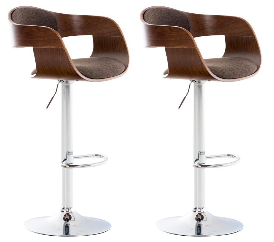 2er Set Barhocker Kingston C Stoff – Ansicht 6