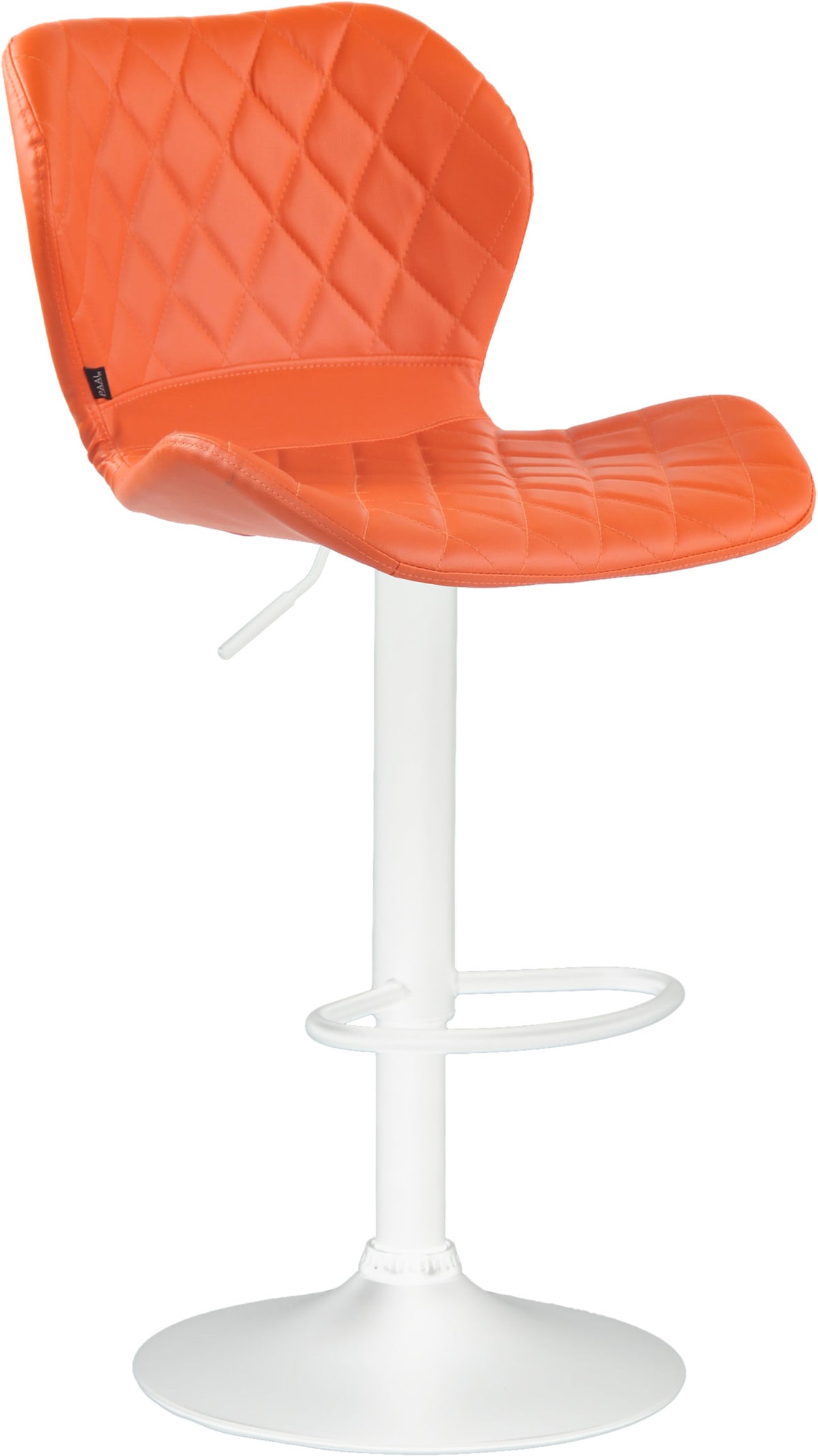 Barhocker Cork Kunstleder weiß – Ansicht 6