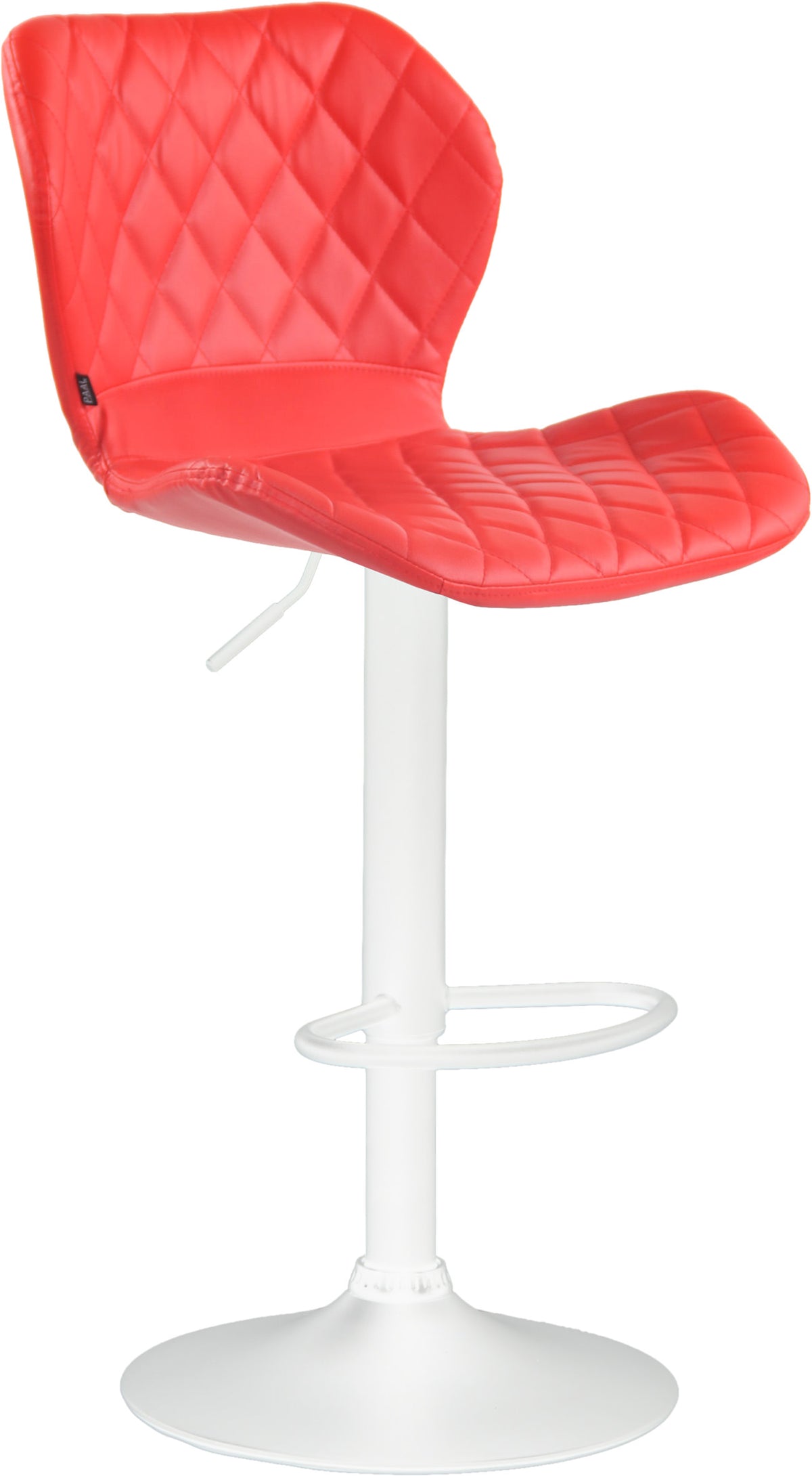 Barhocker Cork Kunstleder weiß – Ansicht 16