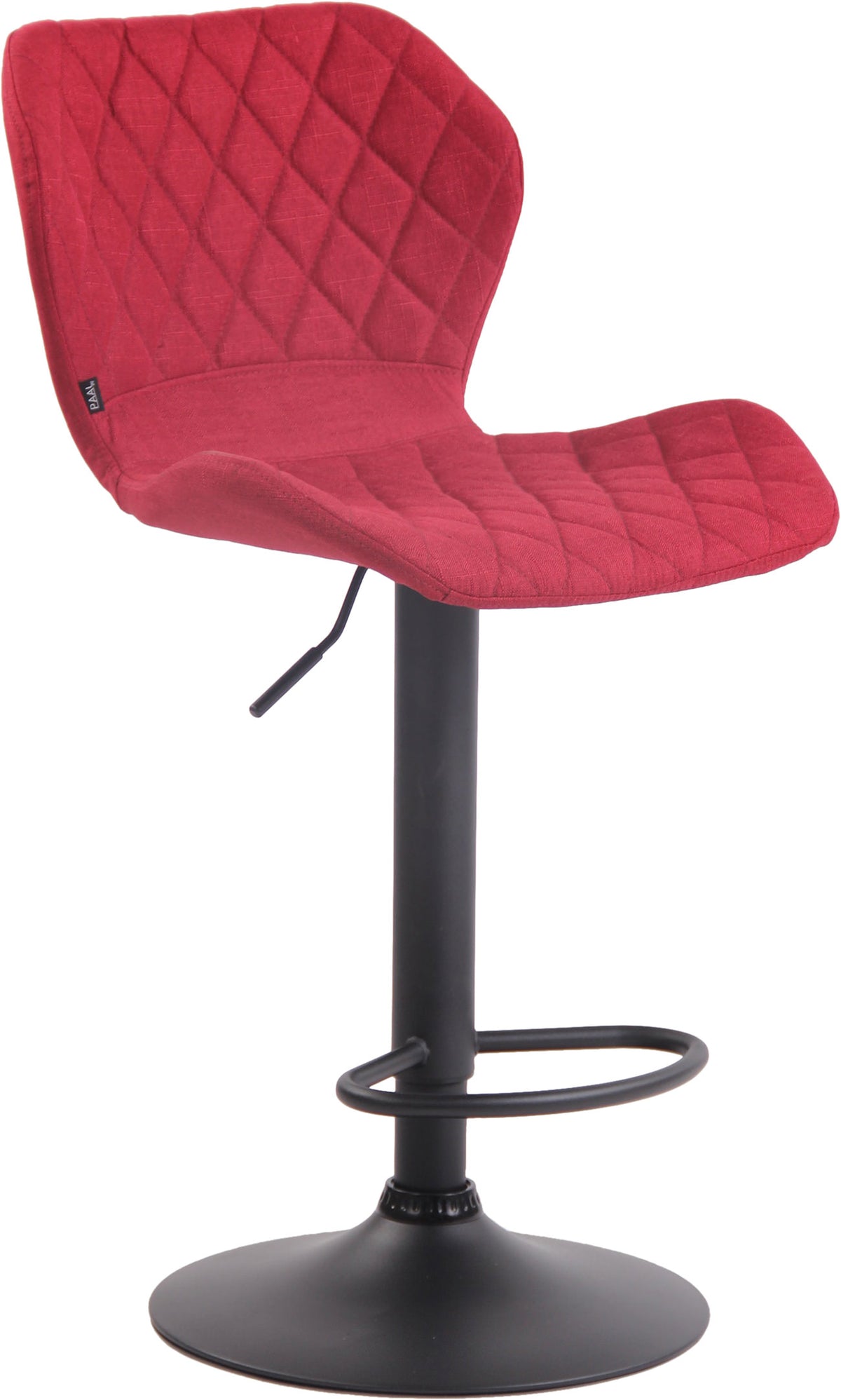 Barhocker Cork Stoff schwarz