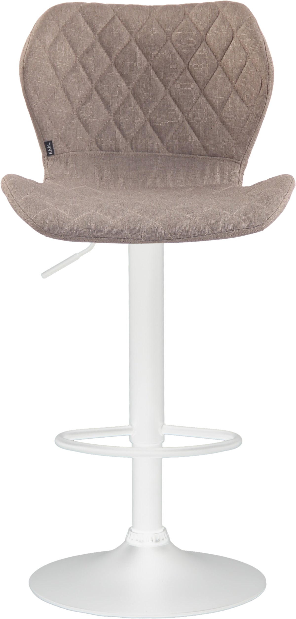 2er Set Barhocker Cork Stoff weiß – Ansicht 12
