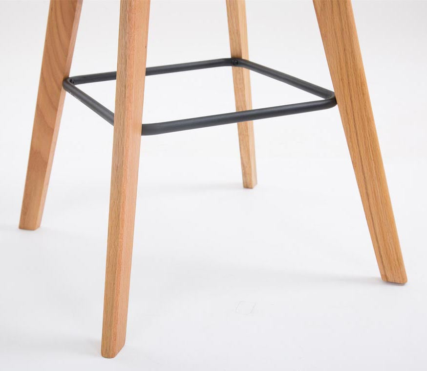 2er Set Barhocker Metz Kunststoff natura – Ansicht 5
