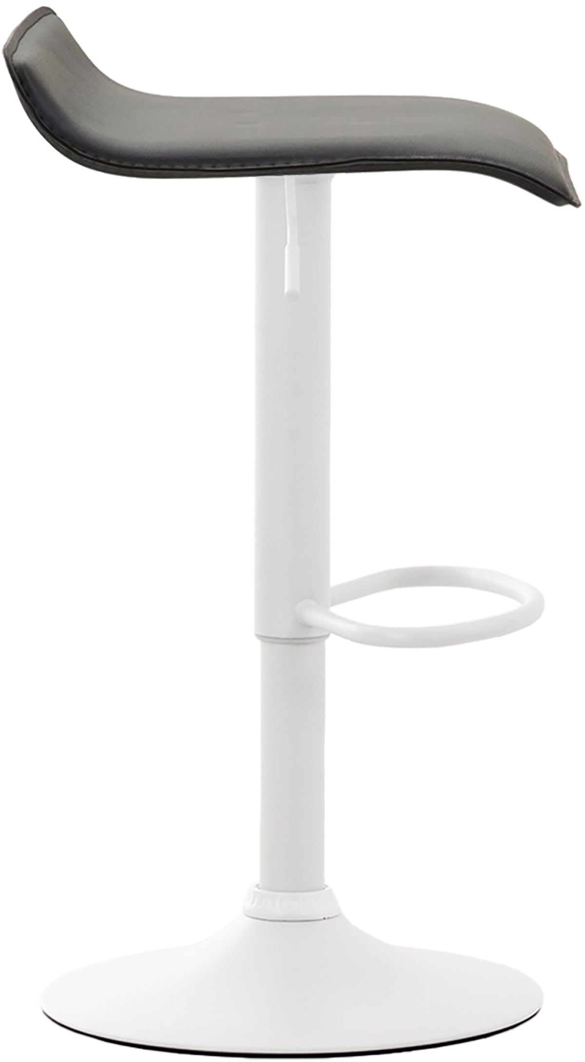 Barhocker Dyn V2 Kunstleder weiß – Ansicht 3