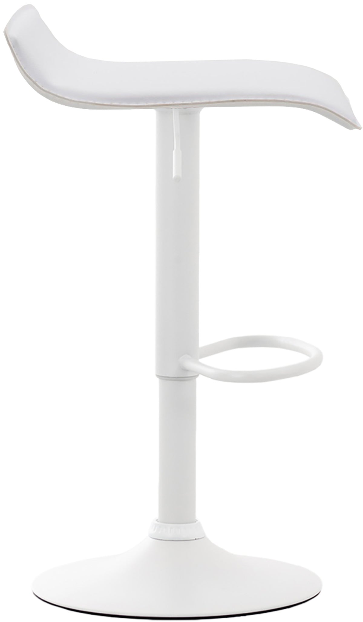 Barhocker Dyn V2 Kunstleder weiß – Ansicht 12