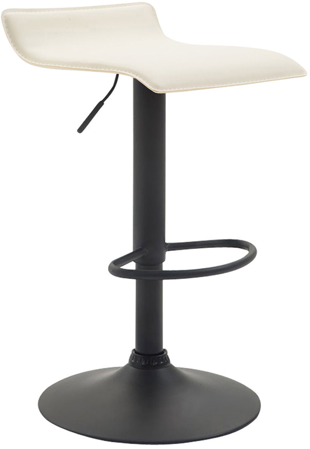 Barhocker Dyn V2 Kunstleder schwarz