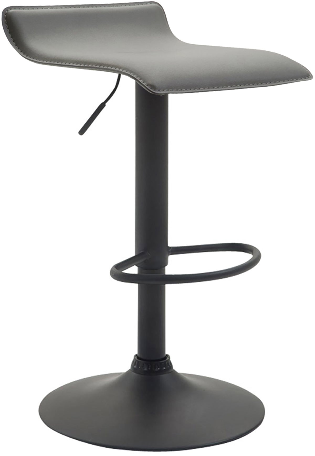 Barhocker Dyn V2 Kunstleder schwarz – Ansicht 4