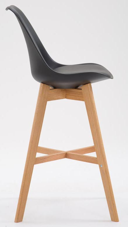 2er Set Barhocker Cannes Kunststoff natura – Ansicht 4