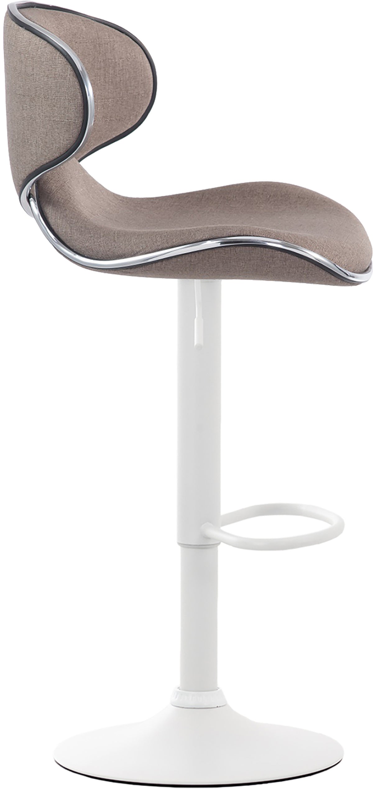 Barhocker Las Vegas V2 Stoff weiß – Ansicht 15