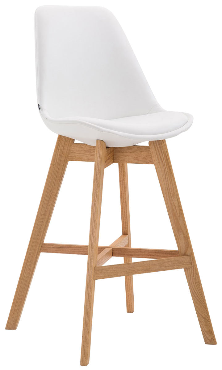 2er Set Barhocker Cannes Kunstleder natura – Ansicht 2