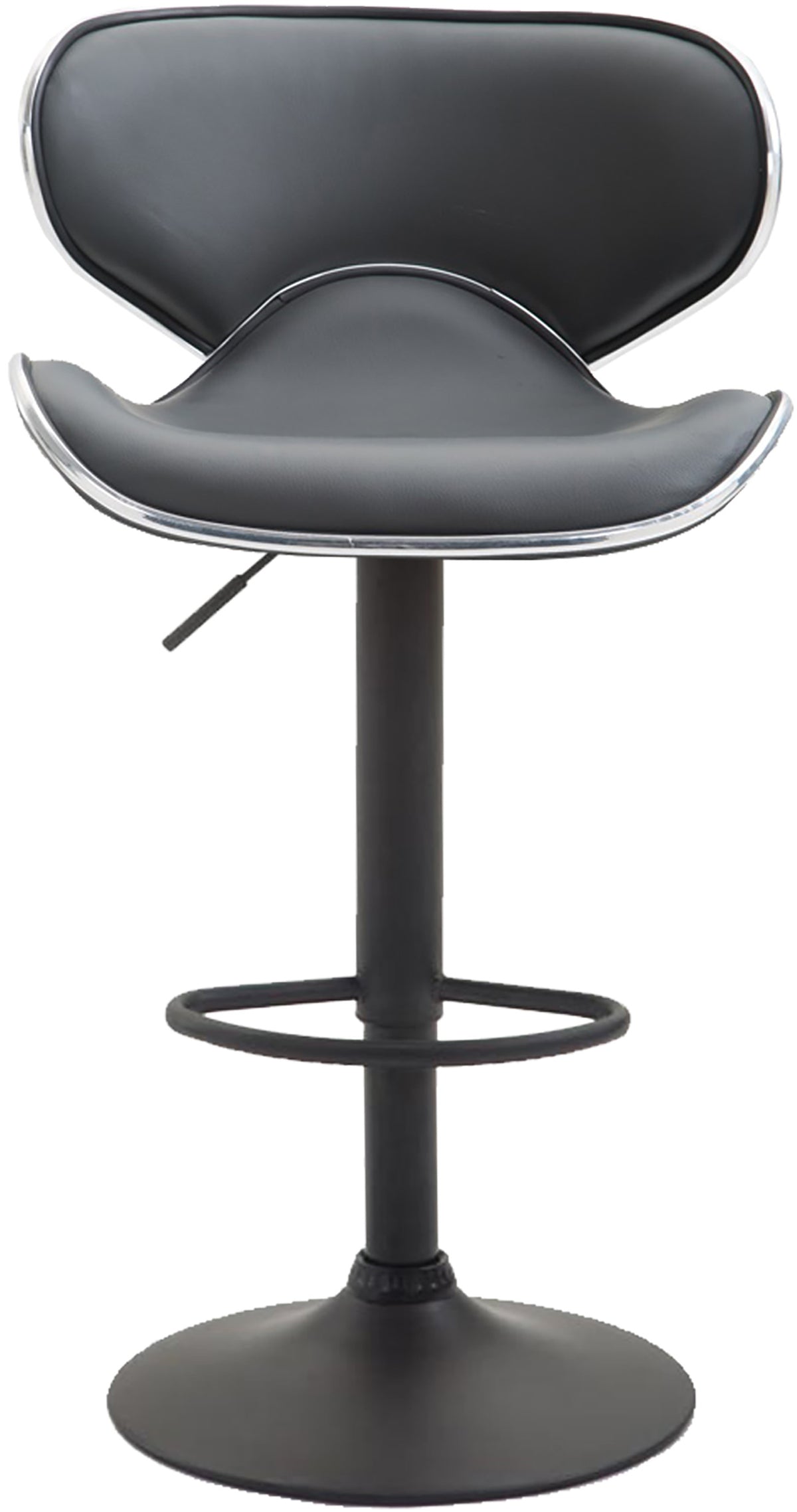 2er Set Barhocker Las Vegas V2 Kunstleder schwarz – Ansicht 10