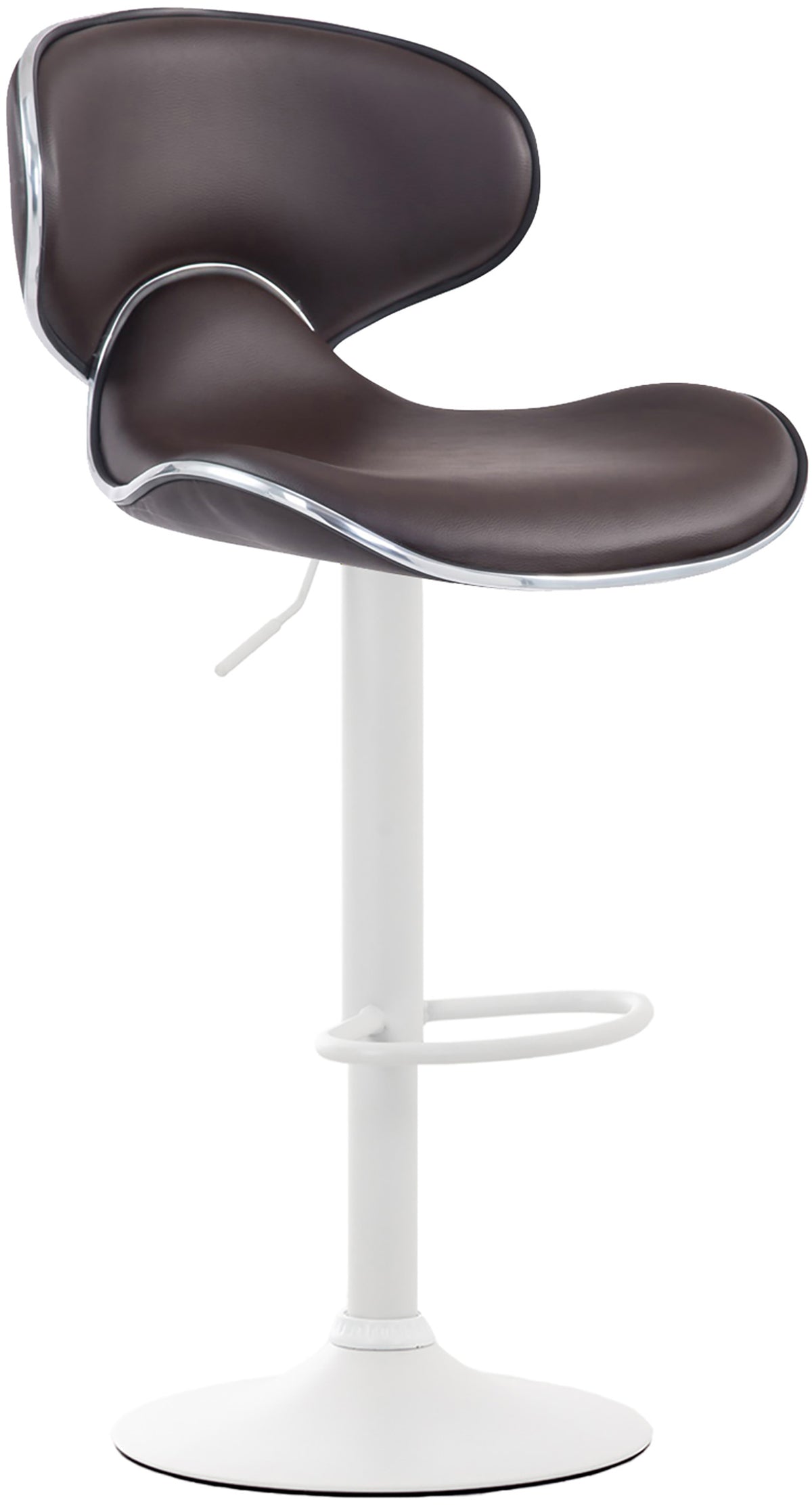 2er Set Barhocker Las Vegas V2 Kunstleder weiß – Ansicht 11