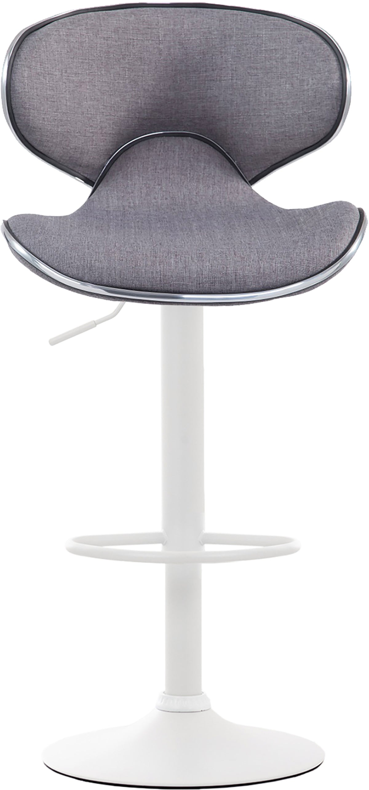 2er Set Barhocker Las Vegas V2 Stoff weiß – Ansicht 15