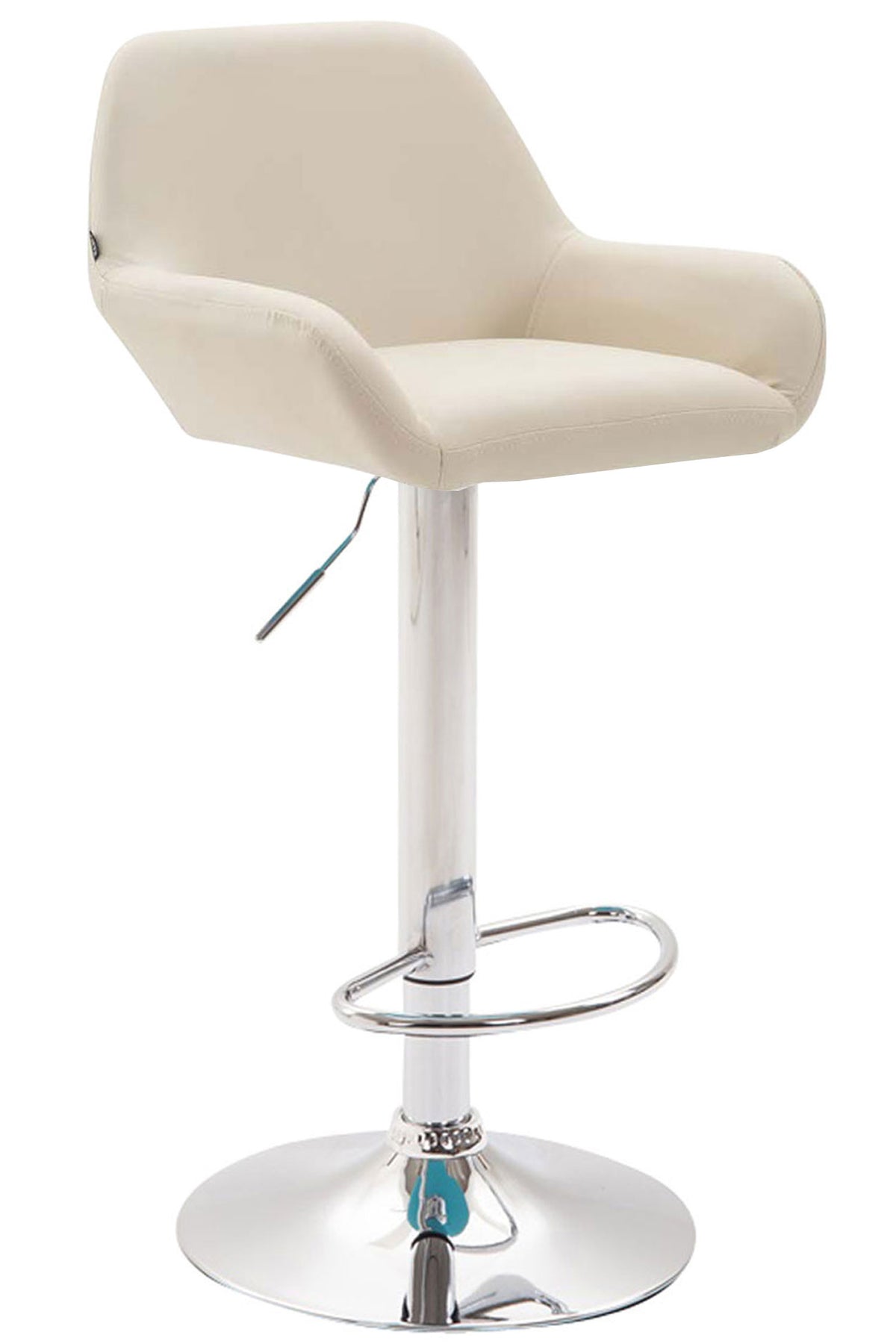 2er Set Barhocker Braga Kunstleder chrom – Ansicht 4