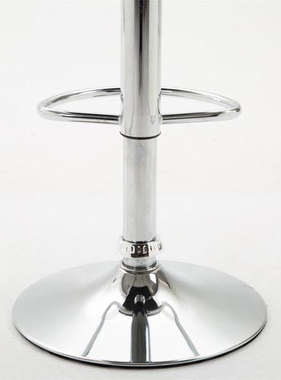 2er Set Barhocker Dyn V2 Kunstleder chrom – Ansicht 4