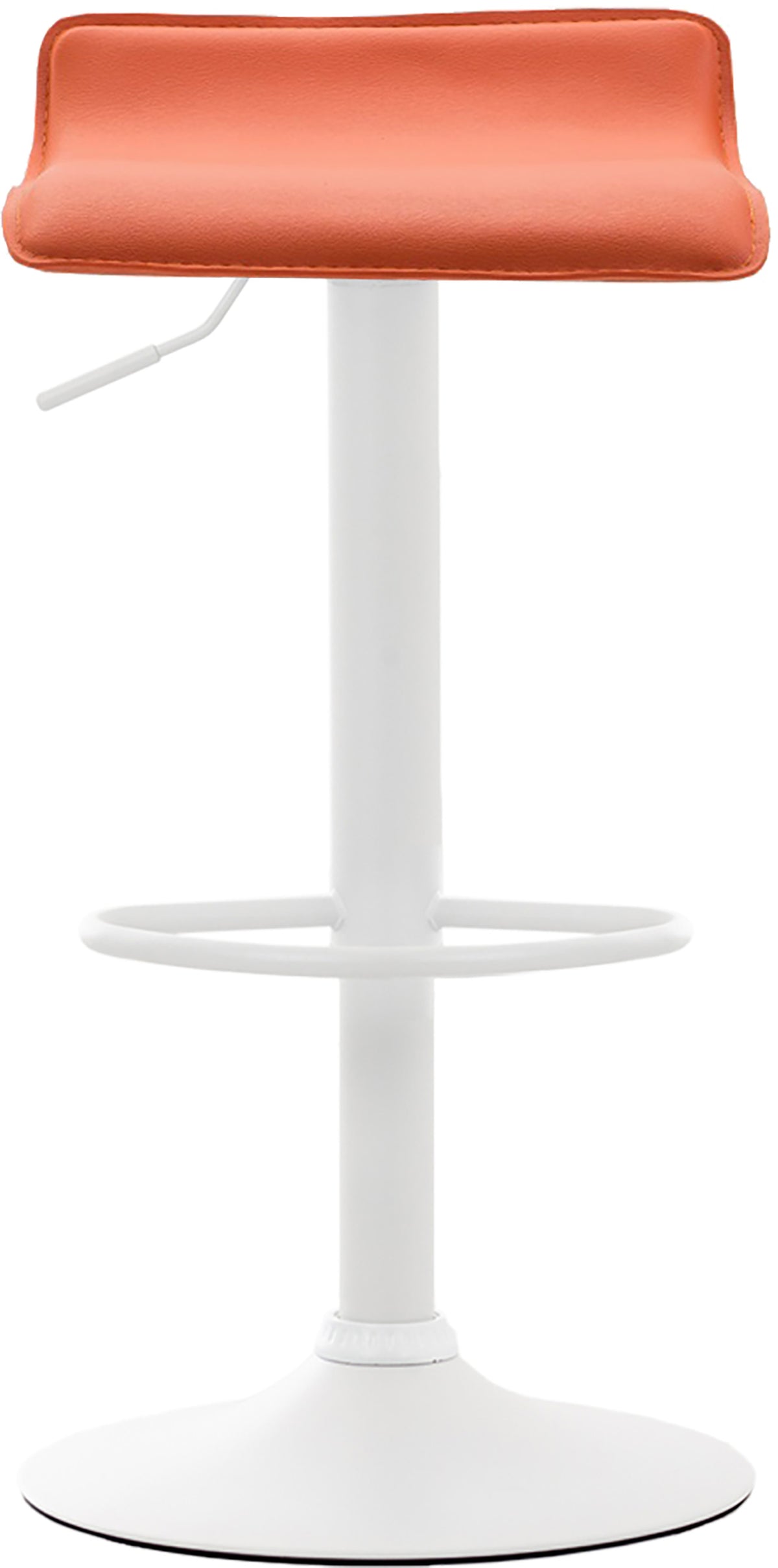 2er Set Barhocker Dyn V2 Kunstleder weiß – Ansicht 17