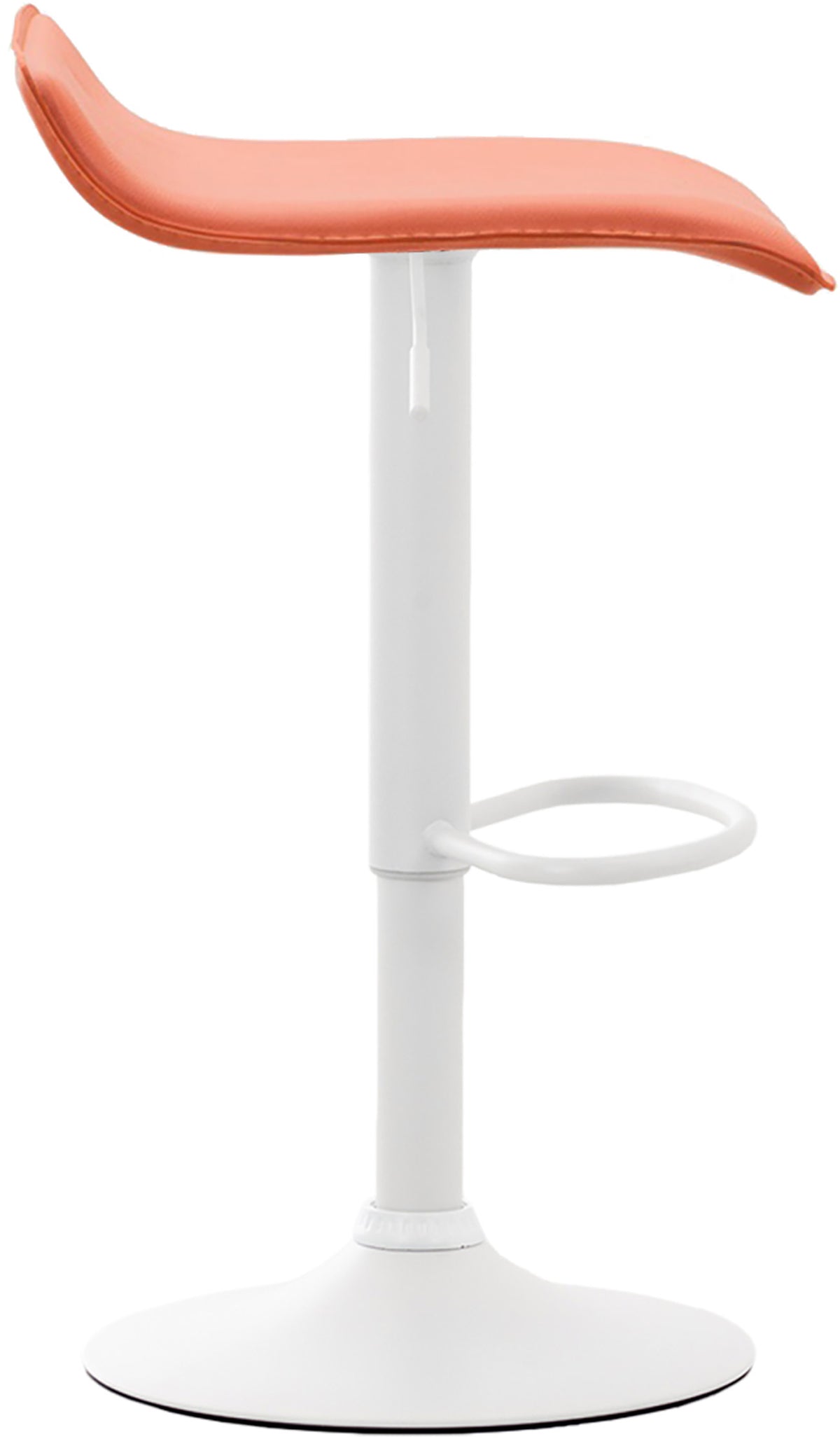 2er Set Barhocker Dyn V2 Kunstleder weiß – Ansicht 18