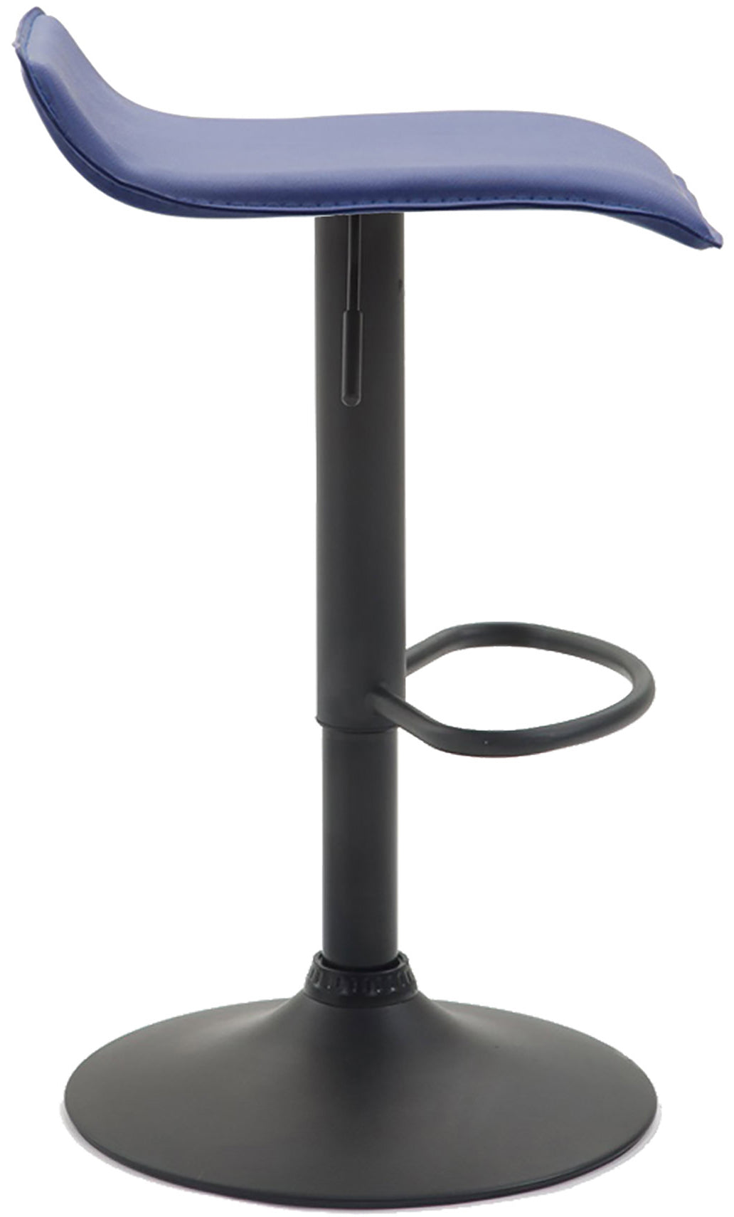 2er Set Barhocker Dyn V2 Kunstleder schwarz – Ansicht 3