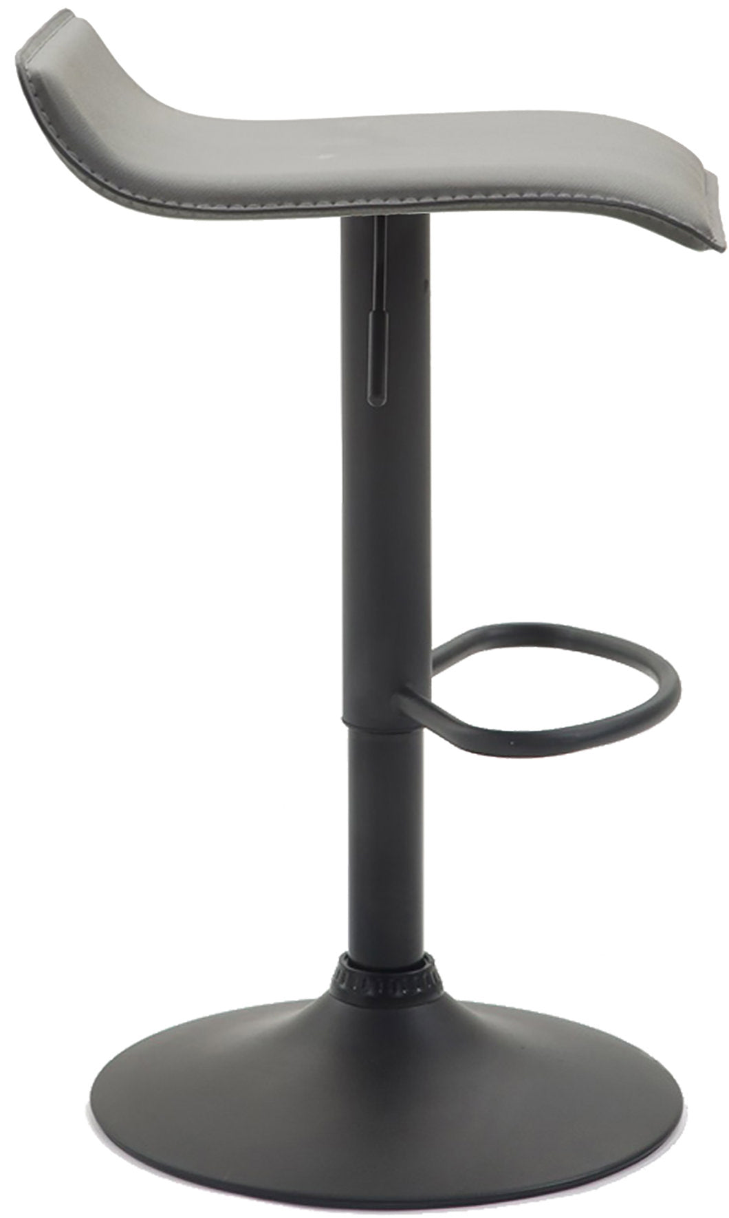 2er Set Barhocker Dyn V2 Kunstleder schwarz – Ansicht 12
