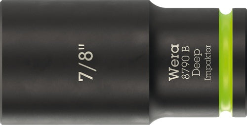 Steckschlüsseleinsatz 8790 B Impaktor Deep 3/8 Zoll 7/8 Zoll L63mm WERA