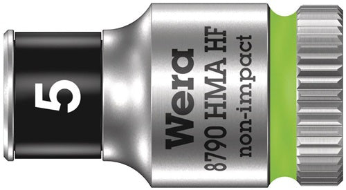 Steckschlüsseleinsatz 8790 HMA HF 1/4 ? 6-kant Schlüsselweiße 5 mm Länge 23 mm WERA