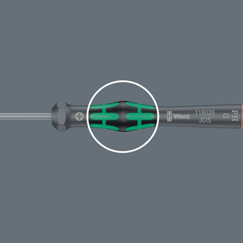 Elektronik-Feinmechanik-Schraubendreher 2054 6-KT 25 mm Klingenlänge 60 mm WERA – Ansicht 4