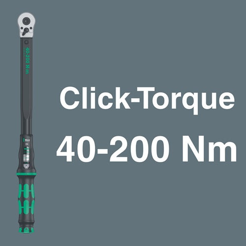 Drehmomentschlüsselset Click-Torque C 3 Set 1 13-tlg40-200 Nm 1/2 Zoll – Ansicht 3
