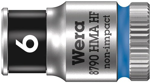 Steckschlüsseleinsatz 8790 HMA HF 1/4 ? 6-kant Schlüsselweiße 6 mm Länge 23 mm WERA