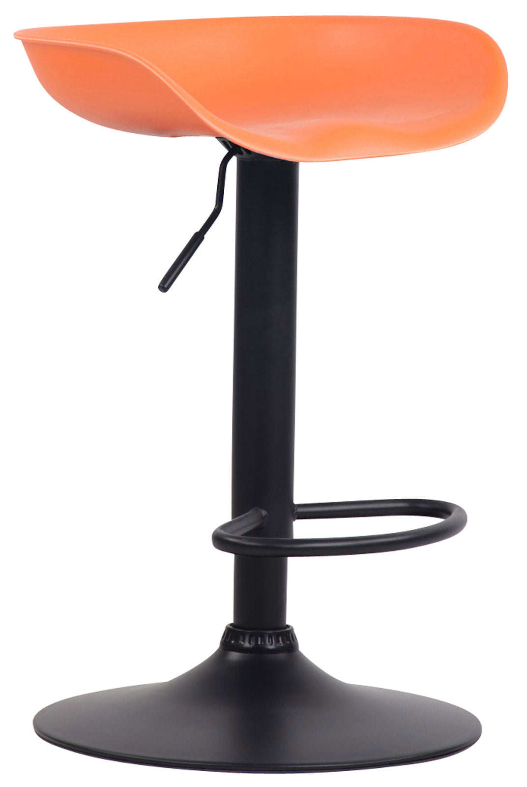 Barhocker Anaheim Kunststoff schwarz
