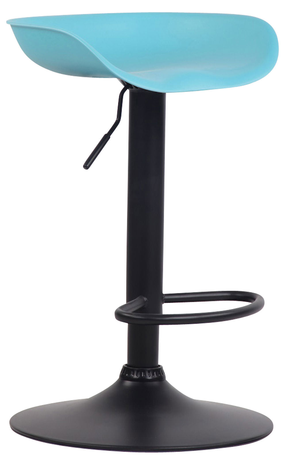 Barhocker Anaheim Kunststoff schwarz