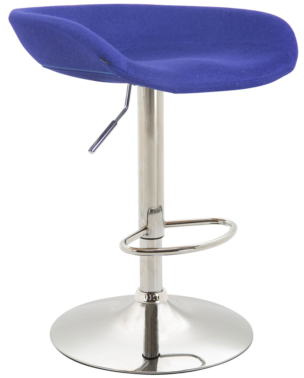Barhocker Anaheim Filz chrom
