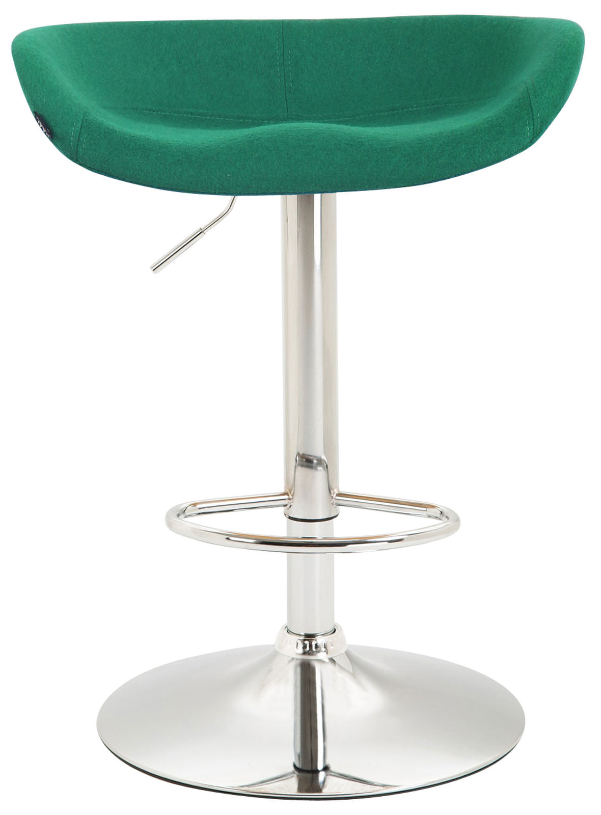 Barhocker Anaheim Filz chrom – Ansicht 5